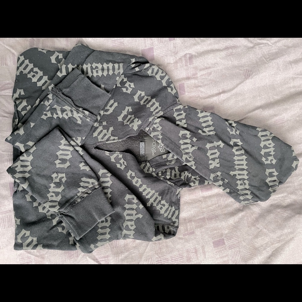 Fox Riders Co Pullover with Hood - Size M